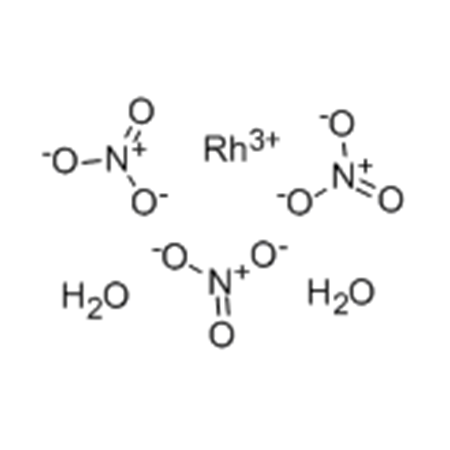 Rhodium(III) nitrate dihydrate CAS:13465-43-5