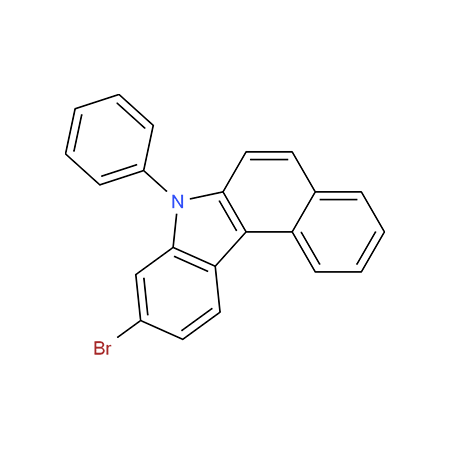 9-bromo-7-phenyl-7H-benzo[c]carbazole CAS:1357572-67-8