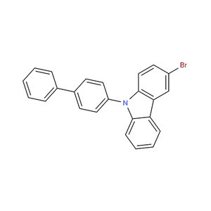 3-Bromo-9-(4-biphenylyl)carbazole CAS:894791-46-9