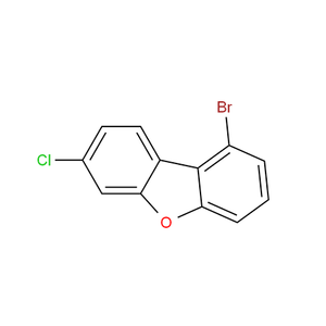 1-bromo-7-chlorodibenzo[b,d]furan CAS : 2173555-52-5