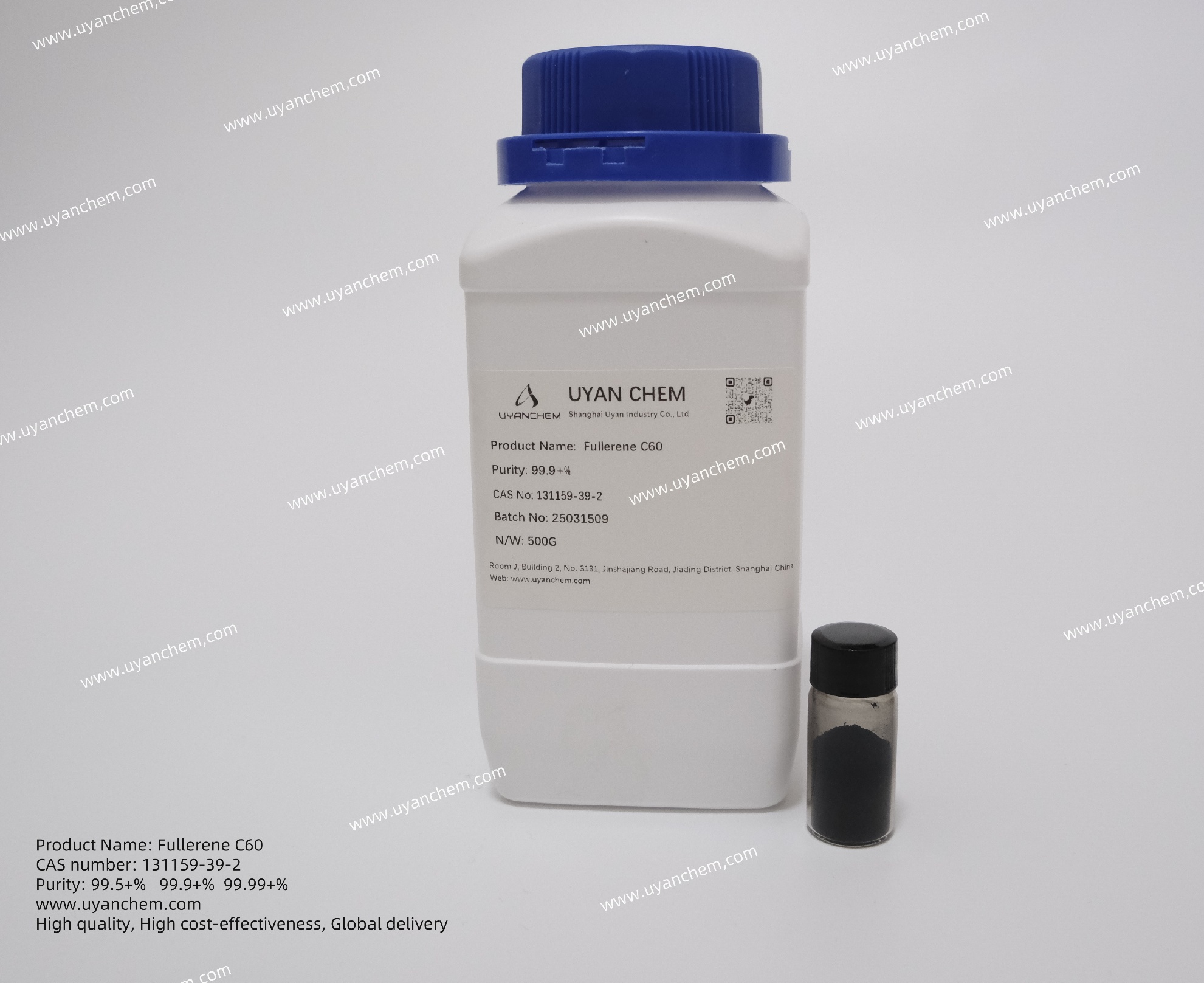 Fullerene C60 CAS: 99685-96-8 CAS: 131159-39-2