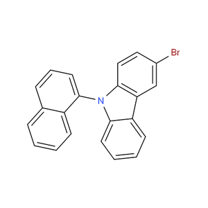 9-(1-Naphthyl)-3-bromocarbazole CAS:934545-83-2
