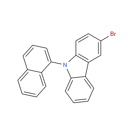 9-(1-Naphthyl)-3-bromocarbazole CAS:934545-83-2