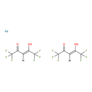 Palladium Bis(hexafluoroacetylacetonate) CAS: 64916-48-9