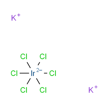 Dipotassium hexachloroiridate K2IrCl6 CAS: 16920-56-2