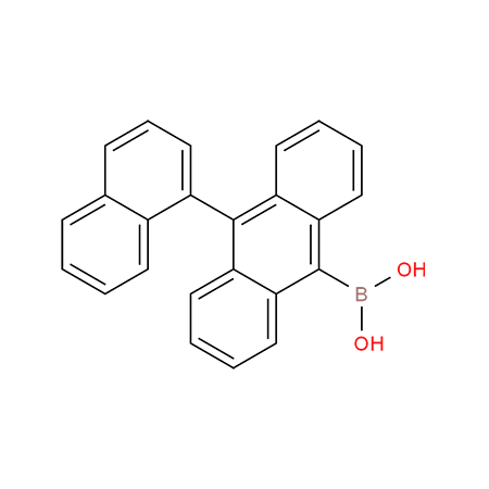 [10-(1-Naphthalenyl)-9-anthracenyl]boronic acid CAS:400607-46-7
