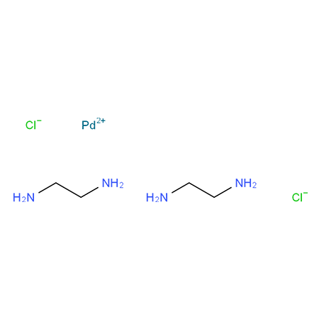 Bis(ethylenediamine)palladium(II) dichloride CAS: 16483-18-4